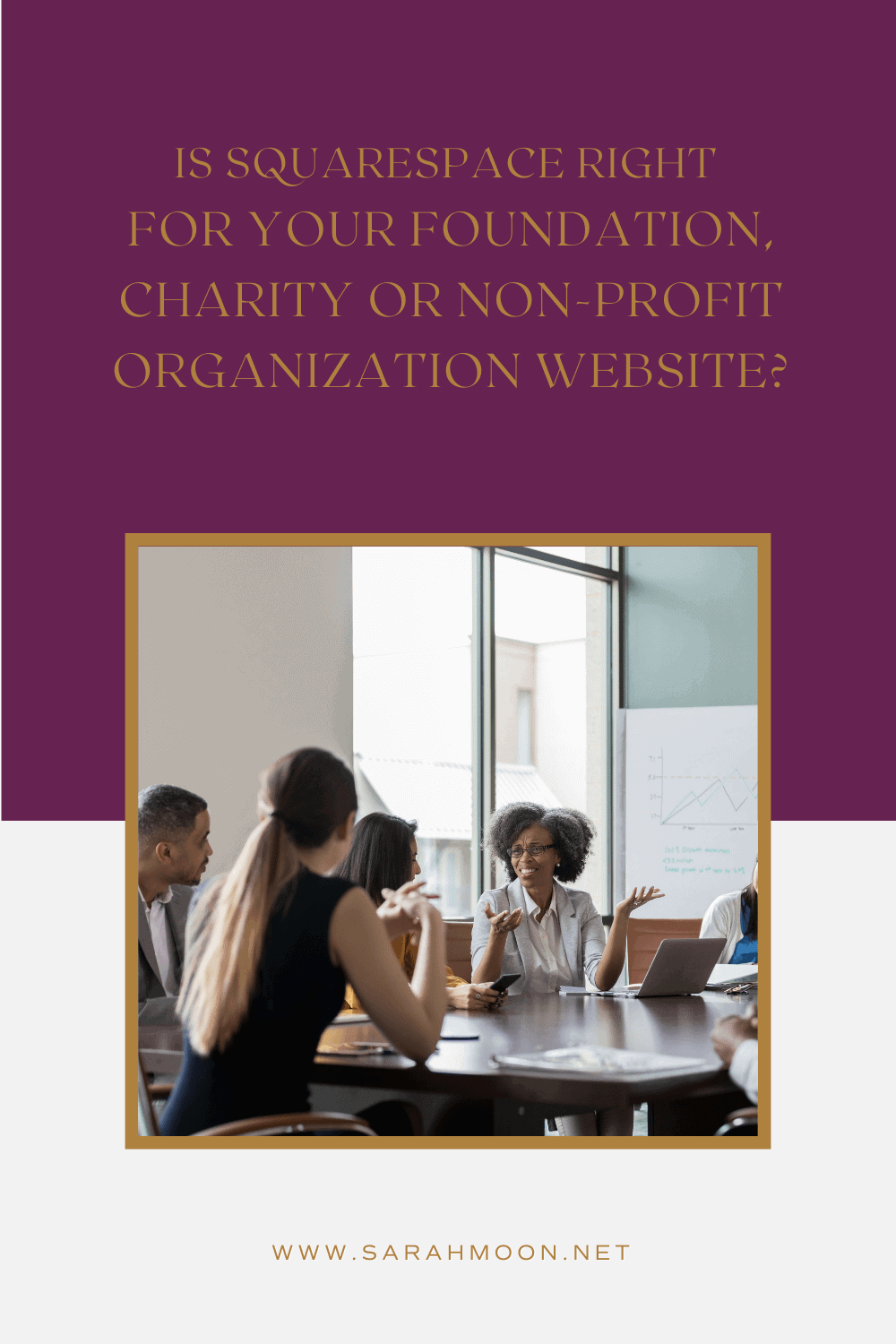 A mission led small business discusses if Squarespace is right for your nonprofit website needs