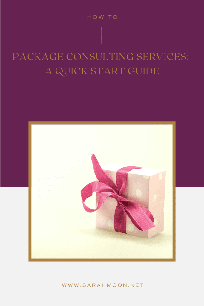 Image of a present representing the productization of services in a blog post about packaging consulting services